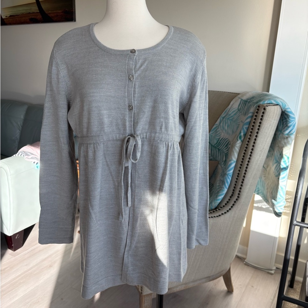 XL - New York & Company Gray Women's Sweater